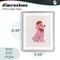 Stupell Industries French Poodle in Beret Framed Print Under Glass, design by Jessica Beck